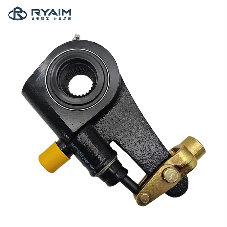 R801003 Régleur de jeu automatique|Frein à tambour, piston rouge, cannelures 1‑1/4"-24, longueur de levier 5-1/2"